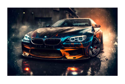 Tela Impermeable Estampada Carros D18 50cm x 70cm1