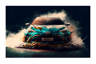 Tela Impermeable Estampada Carros D19 50cm x 70cm1