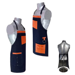 Pechera Parrillera Naranja