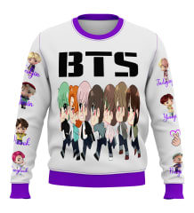 Polerón Personalizado BTS D7