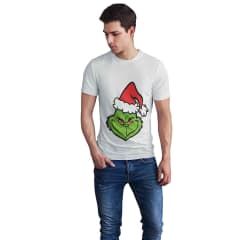 Polera Blanca Navideña 18