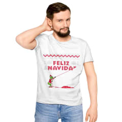 Polera Blanca Navideña D4