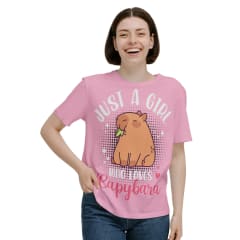 Polera Capibara Kawaii D14