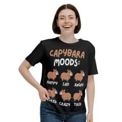 Polera Capibara Kawaii D22