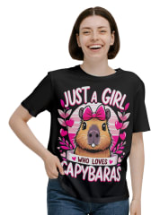 Polera Capibara Kawaii D26