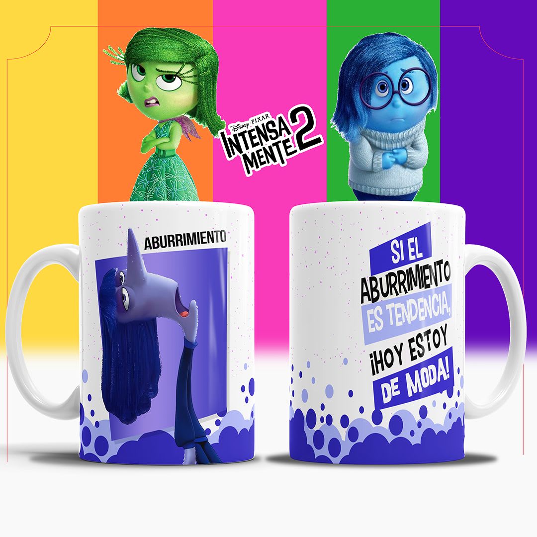 Taza Intensamente Aburrimiento D62