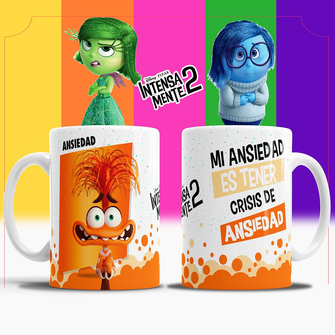 Taza Intensamente Ansiedad D92