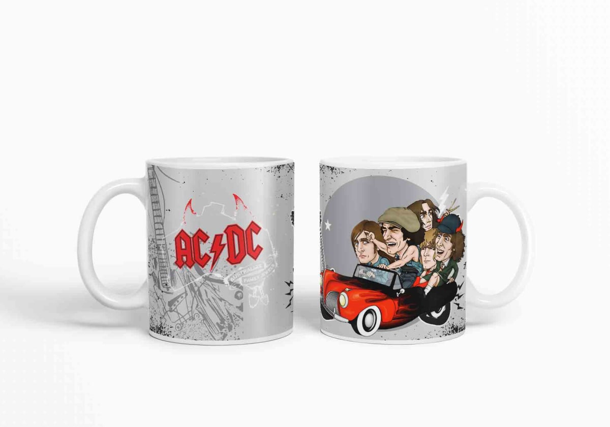 Taza Roquera AC/DC D1 0