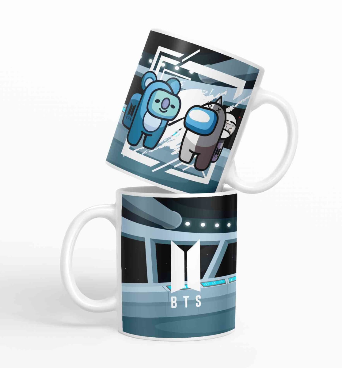 Taza Among Us BTS D8 (320ml)2