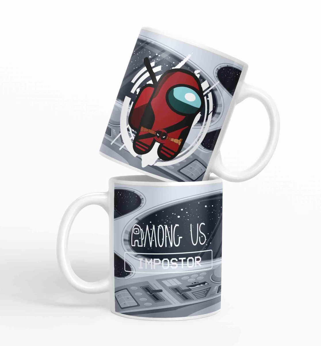 Taza Among Us Deadpool D10 (320ml)2