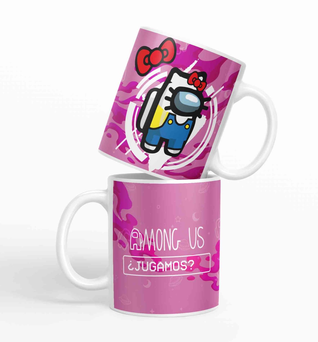 Taza Among Us Hello Kitty D15 (320ml)2
