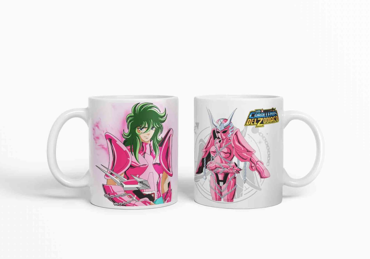 Taza Caballero Del Zodiaco - Andromeda D3 (320ml)3