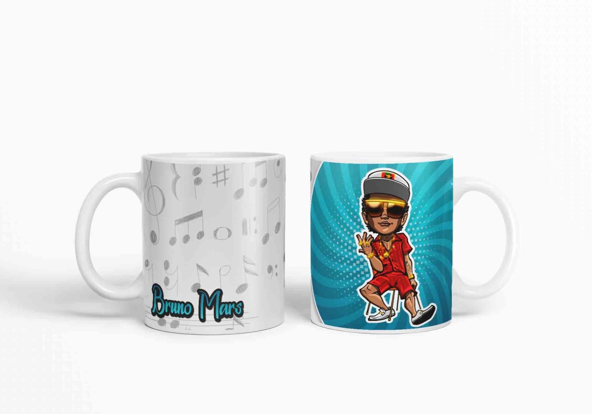 Taza Bruno Mars D5 0