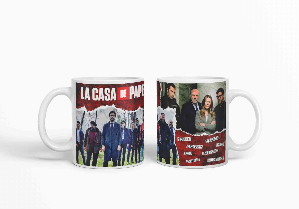 Taza La Casa de Papel D2 (320ml)3