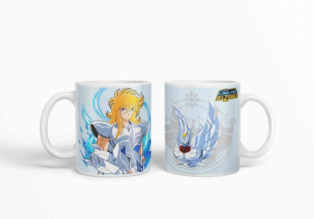 Taza Caballero Del Zodiaco - Cisne D10 (320ml)3