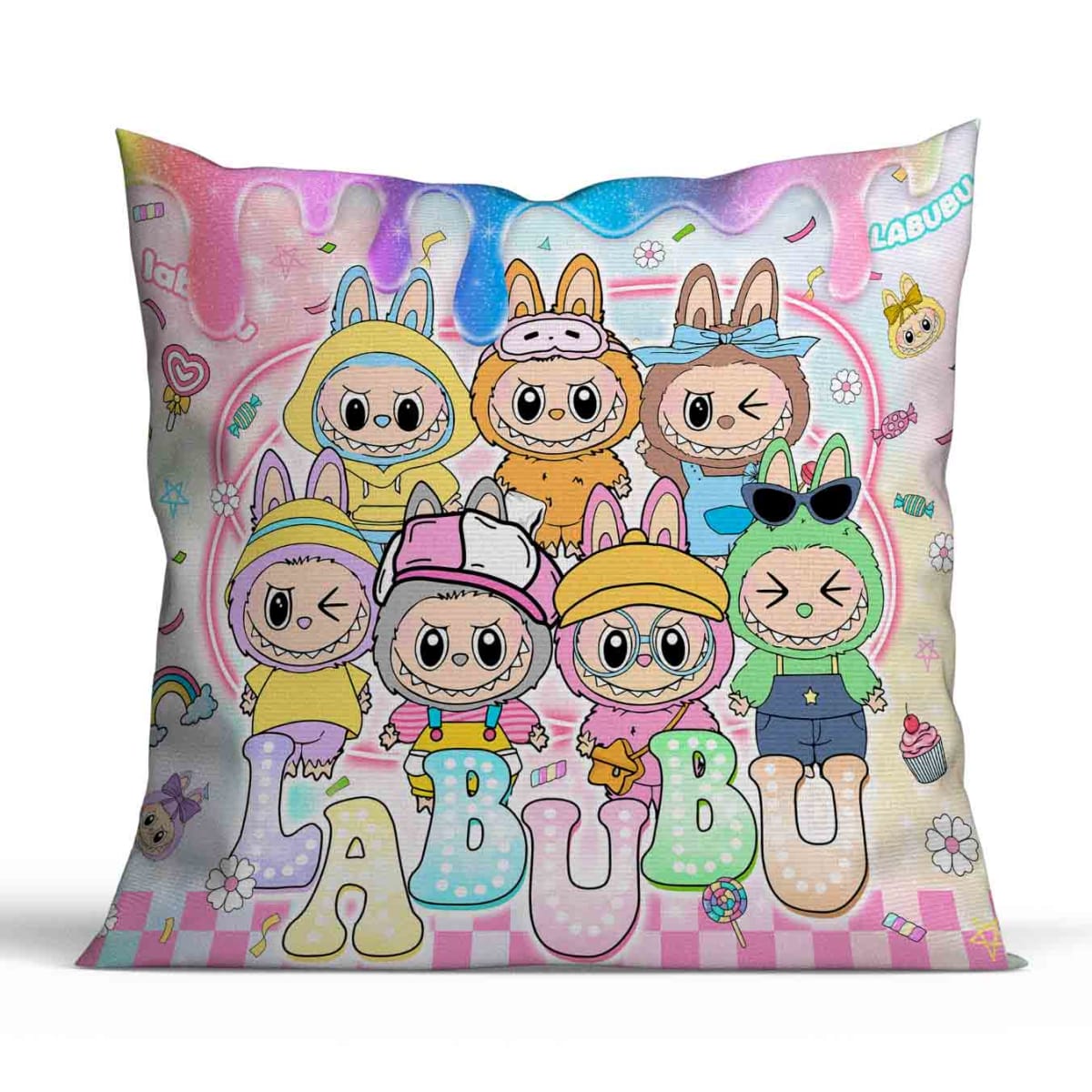 Cojín Labubu D2 (40cm x 40cm) 0