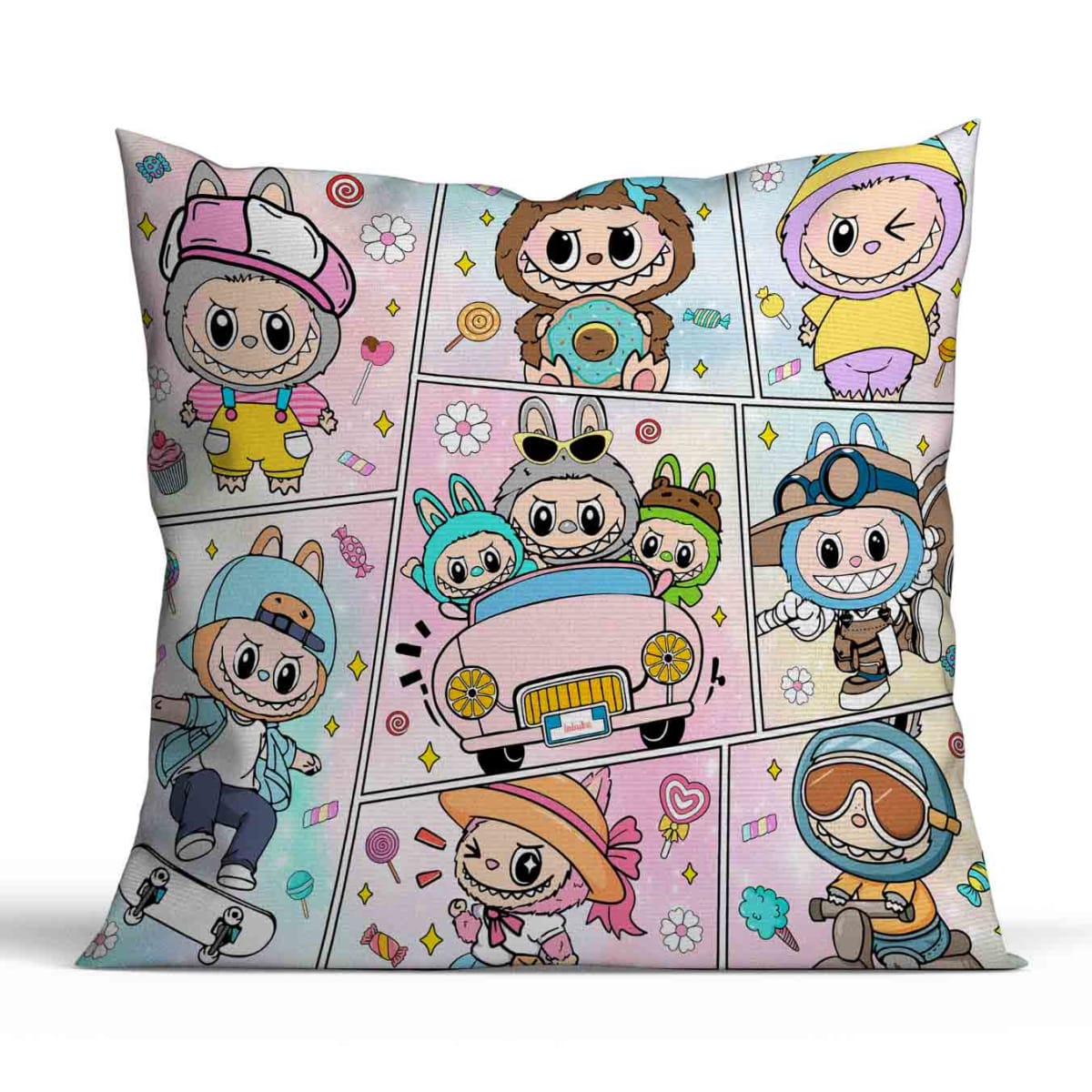 Cojín Labubu D40 (40cmx40cm) 0