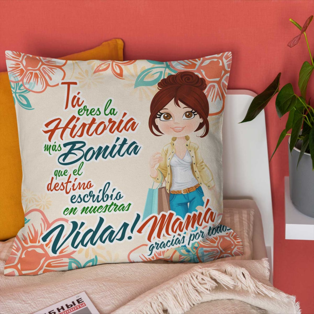 Cojín Día de las Madre D23