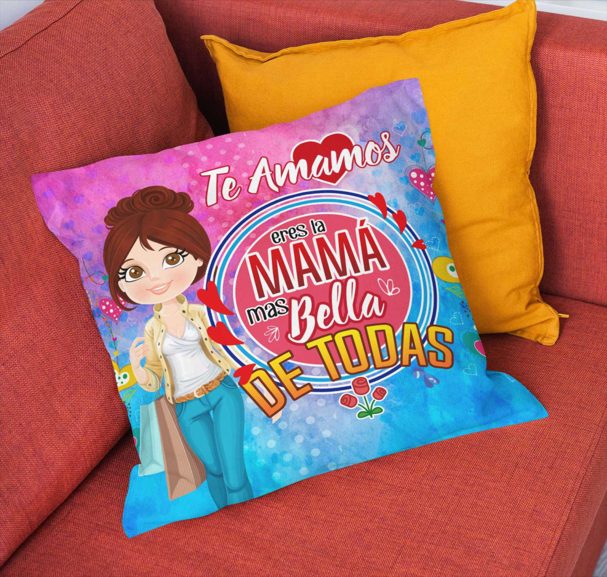 Cojín Día de las Madre D54