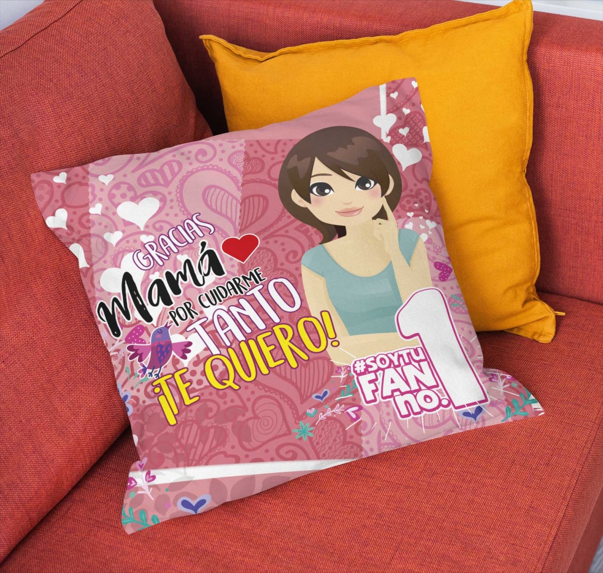 Cojín Día de las Madre D64