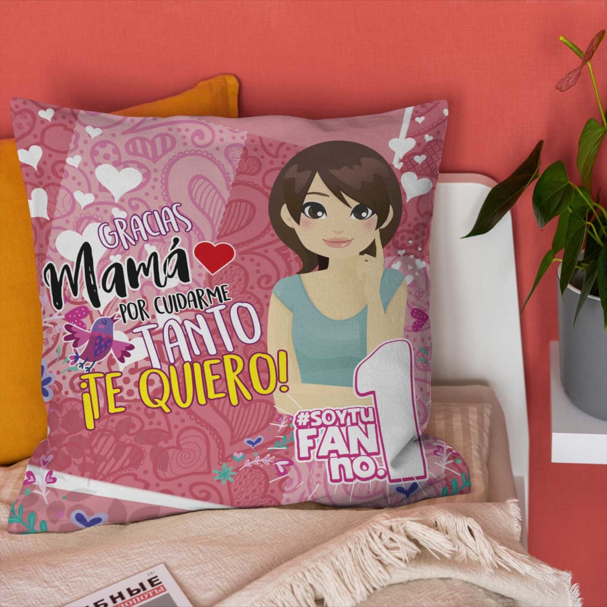 Cojín Día de las Madre D62