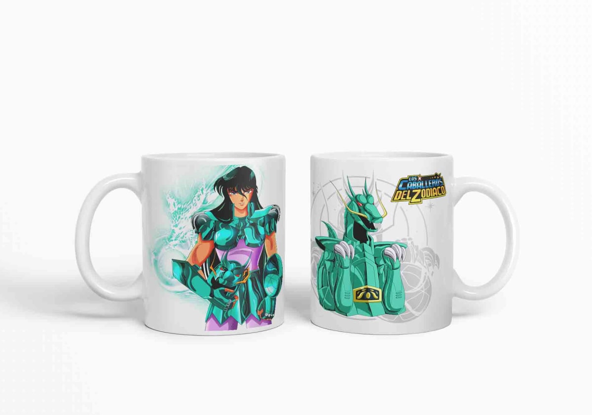 Taza Caballero Del Zodiaco - Dragon D11 (320ml)3