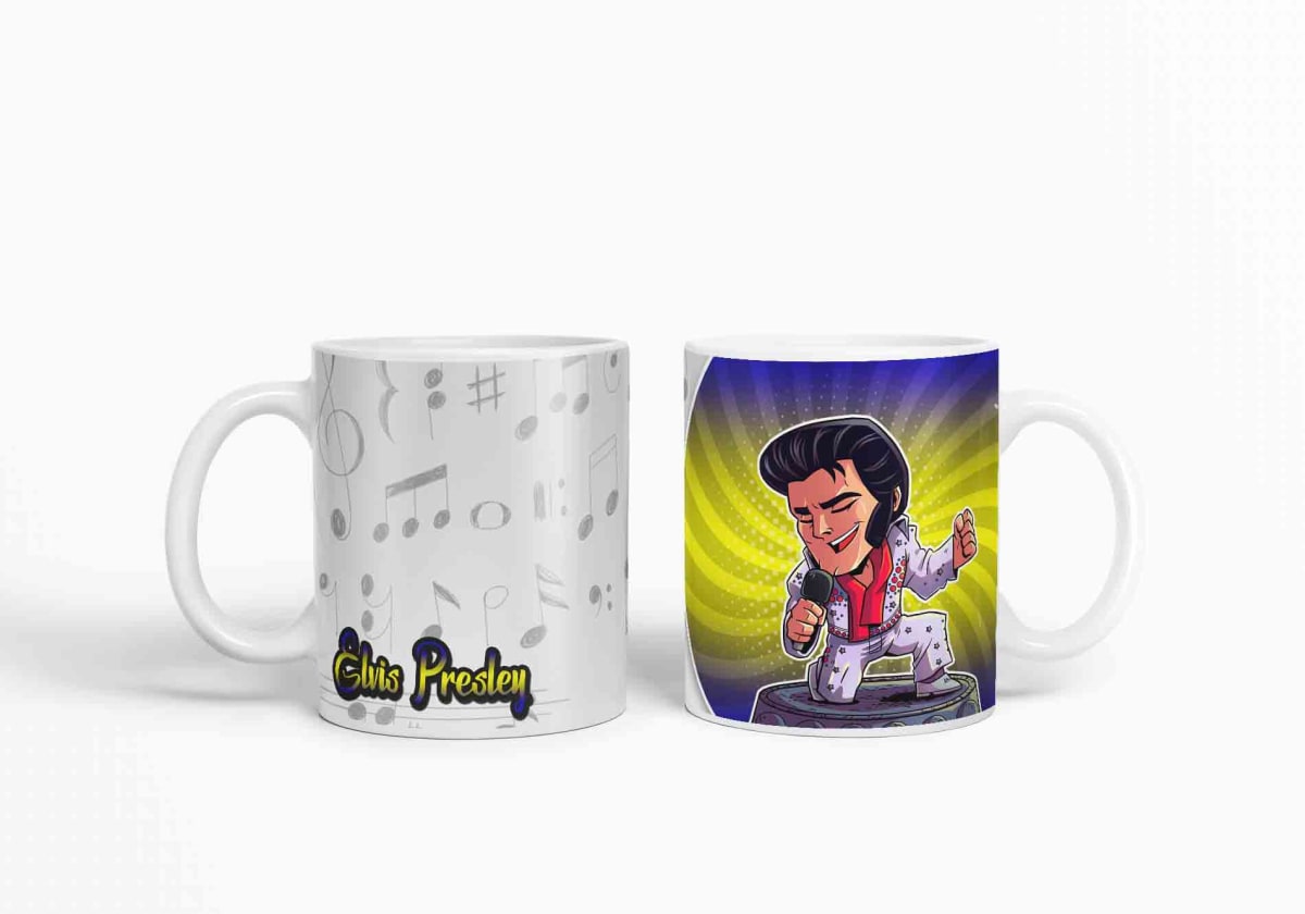 Taza Elvis Presley D1 0