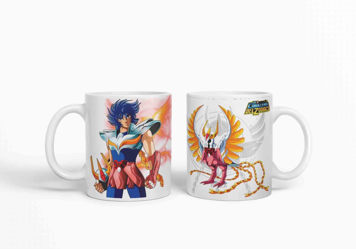 Taza Caballero Del Zodiaco - Fenix D14 (320ml)3