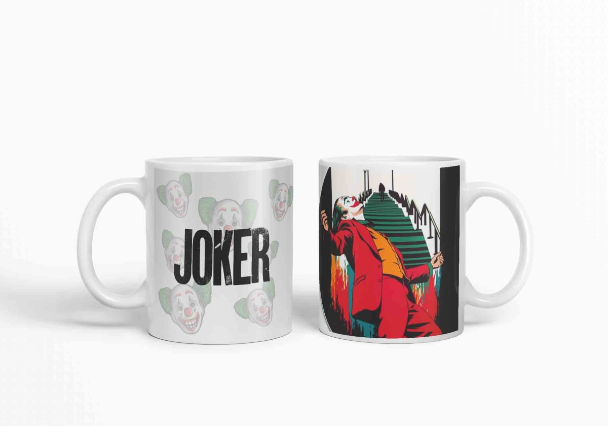 Taza Joker (Guasón) D21 (320ml)3