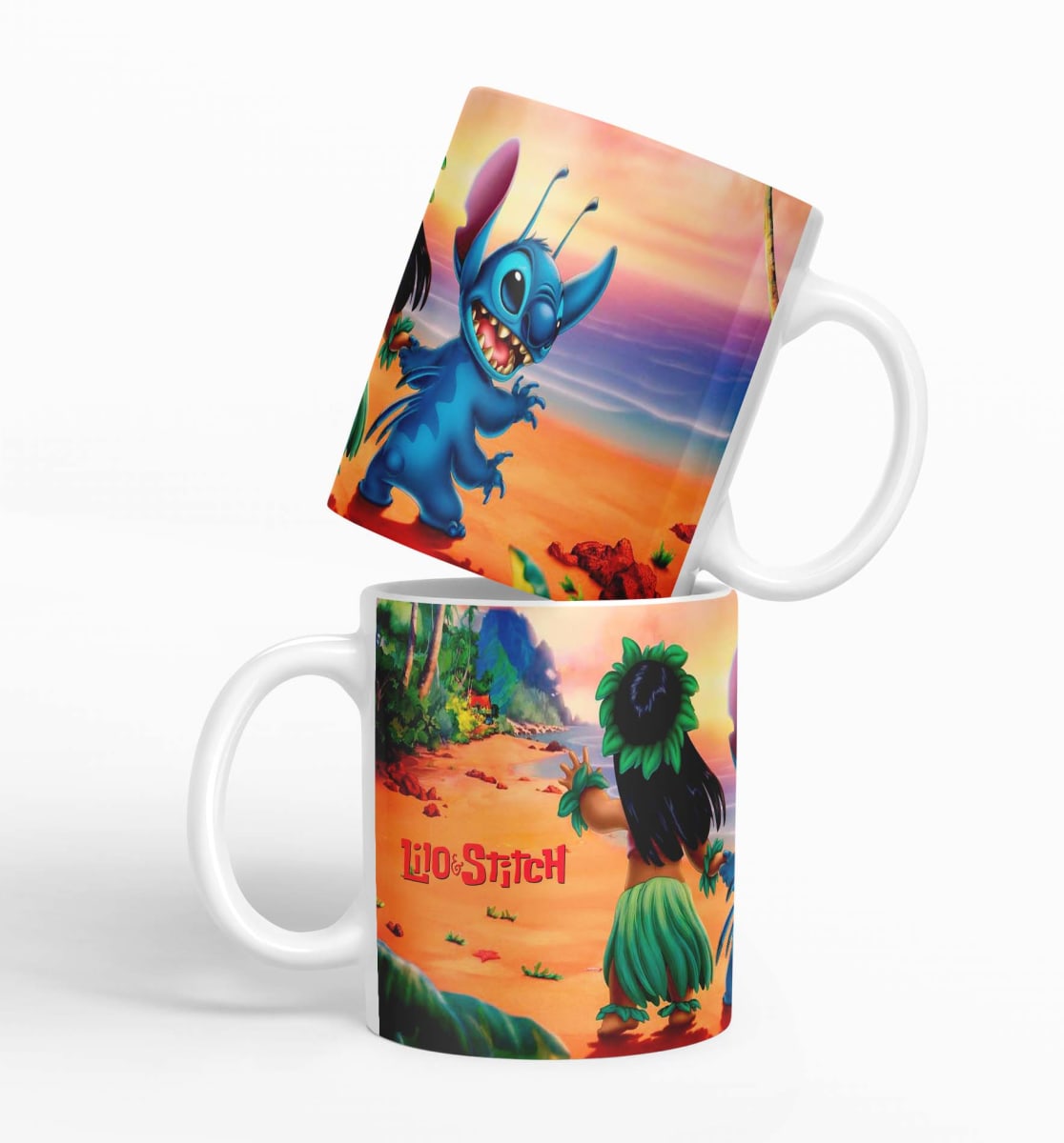 Taza Lilo y Stitch D5 (320ml)2