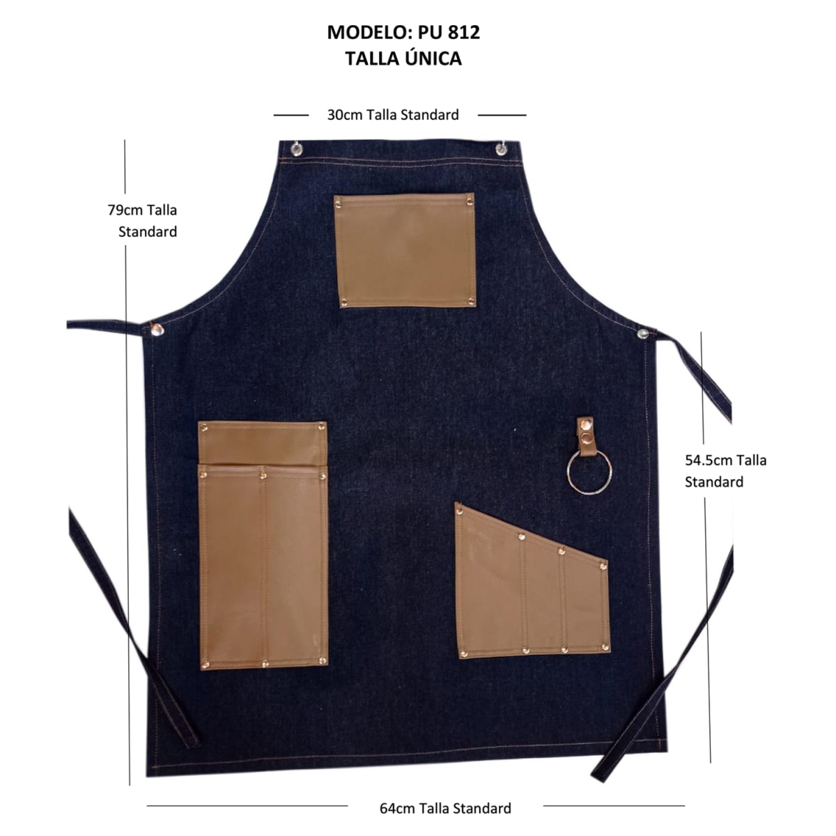 Pechera Cocinero Negra5