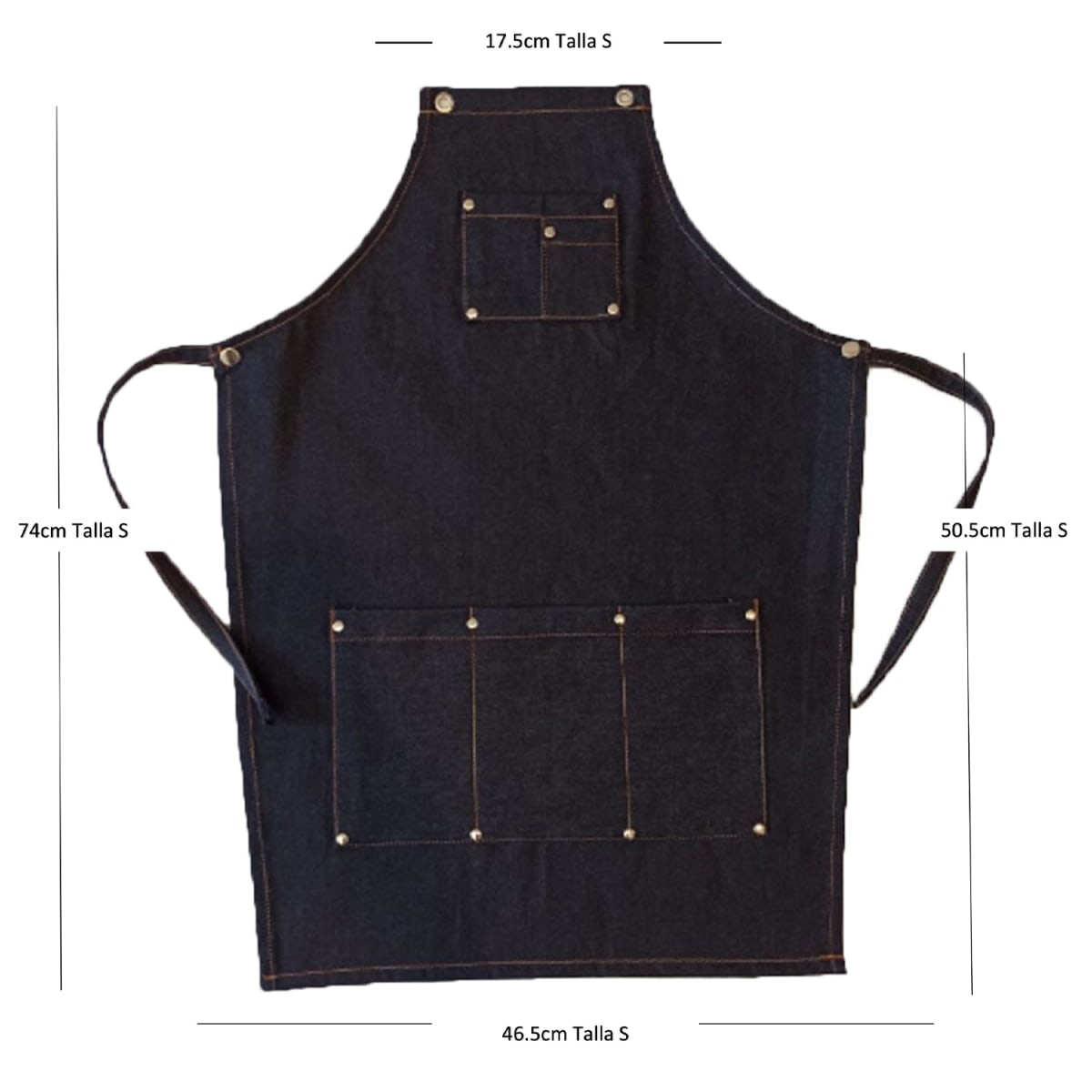 Pechera de Jeans Unisex3