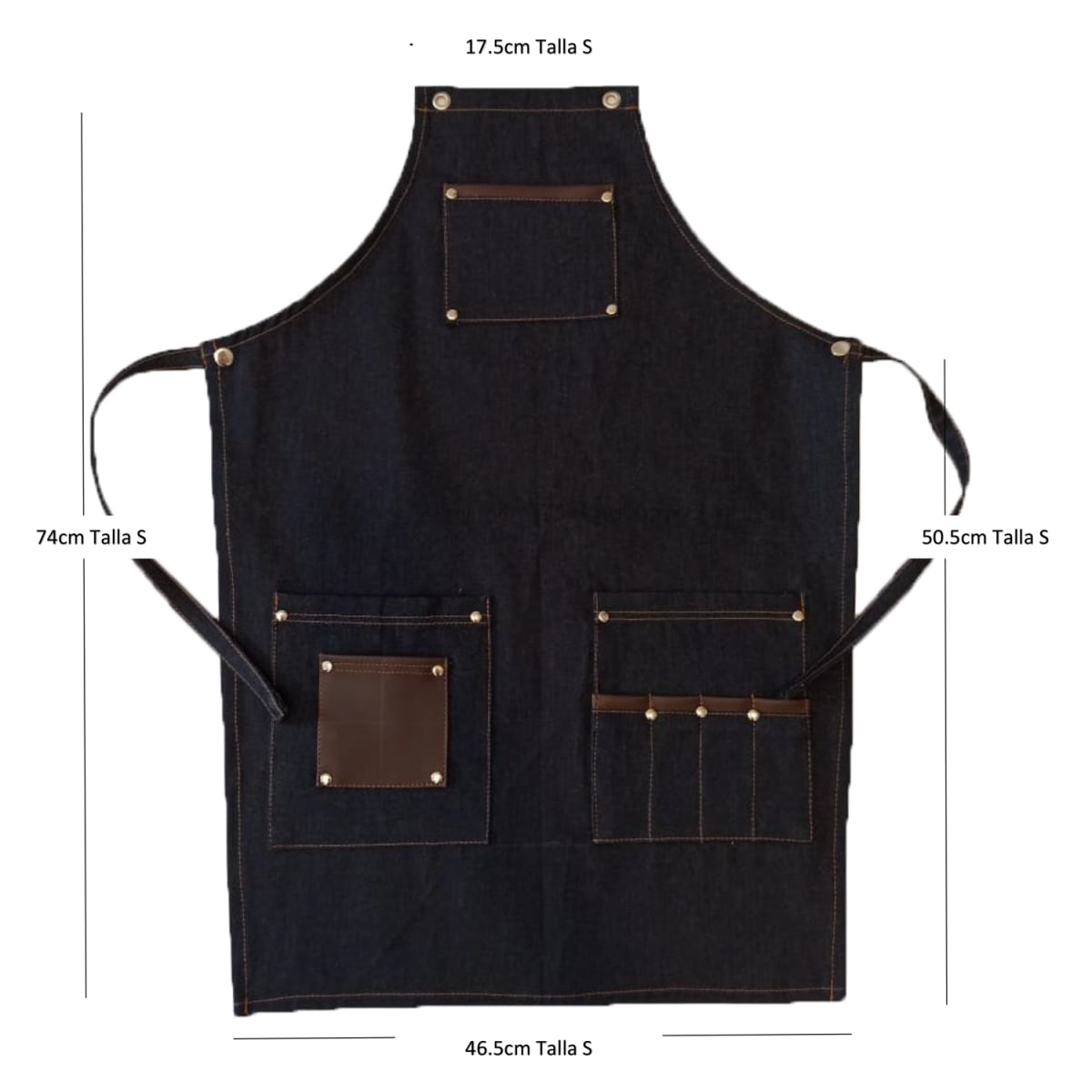 Pechera Multibolsillo Café6