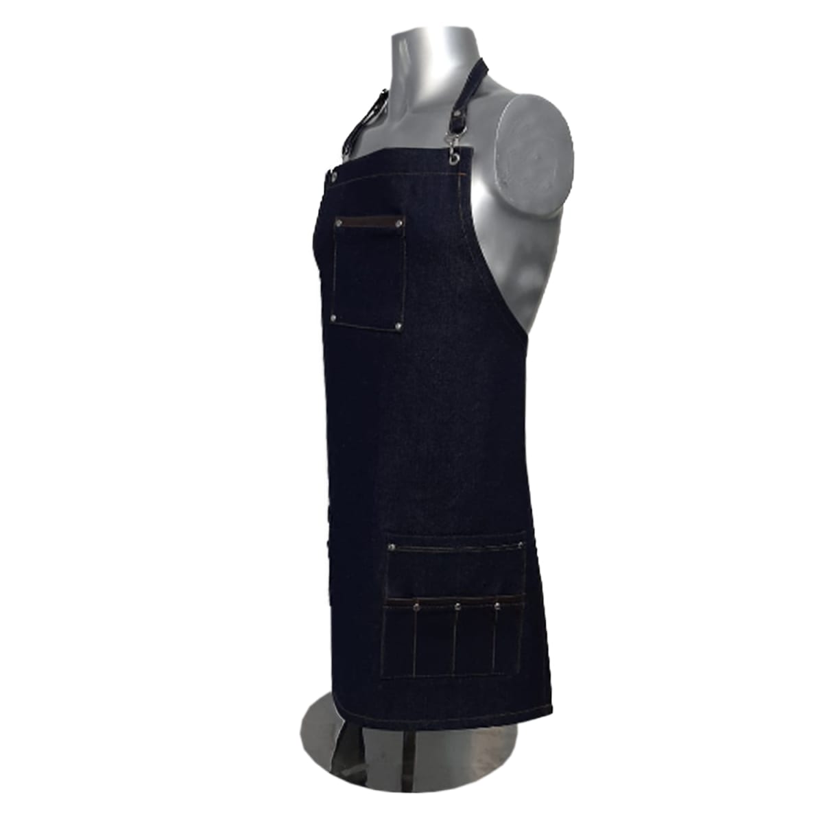 Pechera Multibolsillo Café3