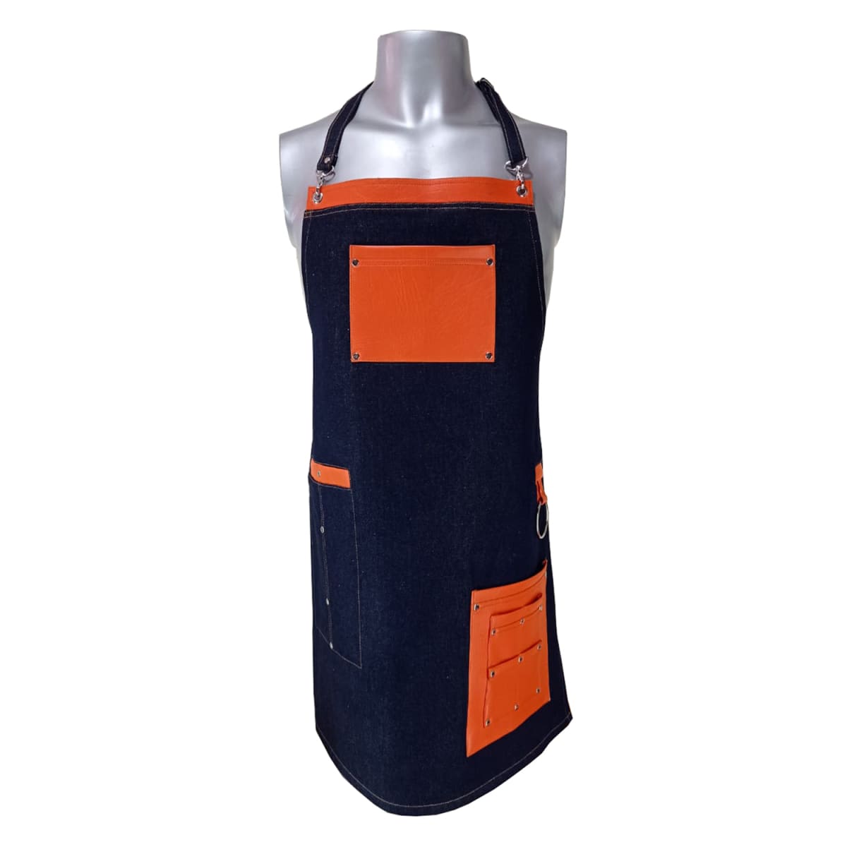 Pechera Parrillera Naranja2