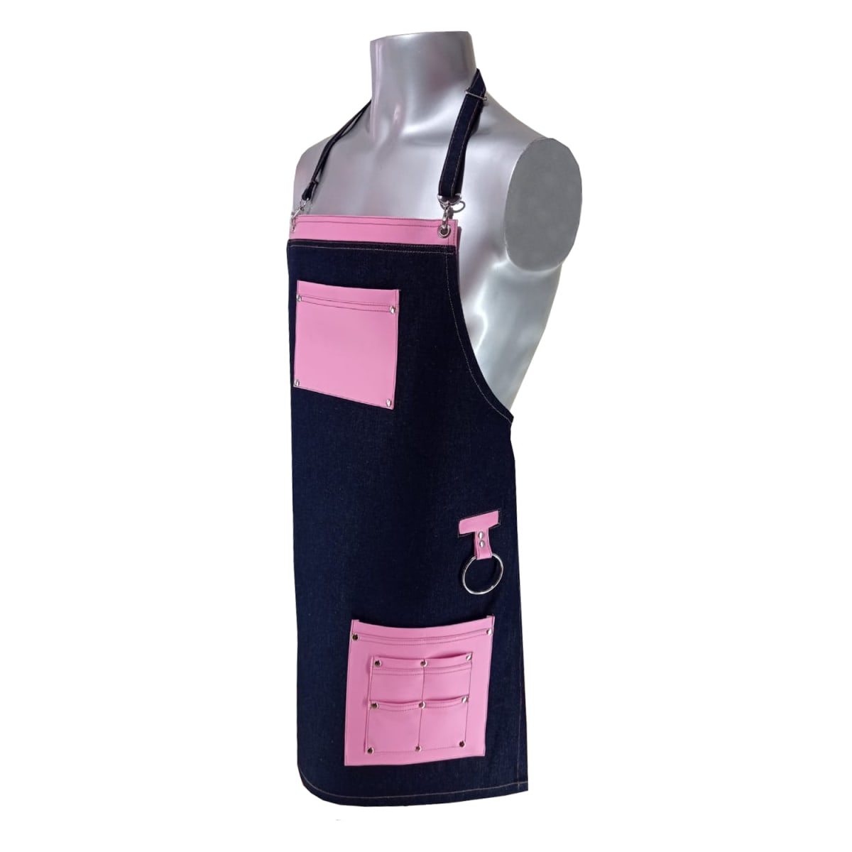 Pechera Parrillera Rosado4