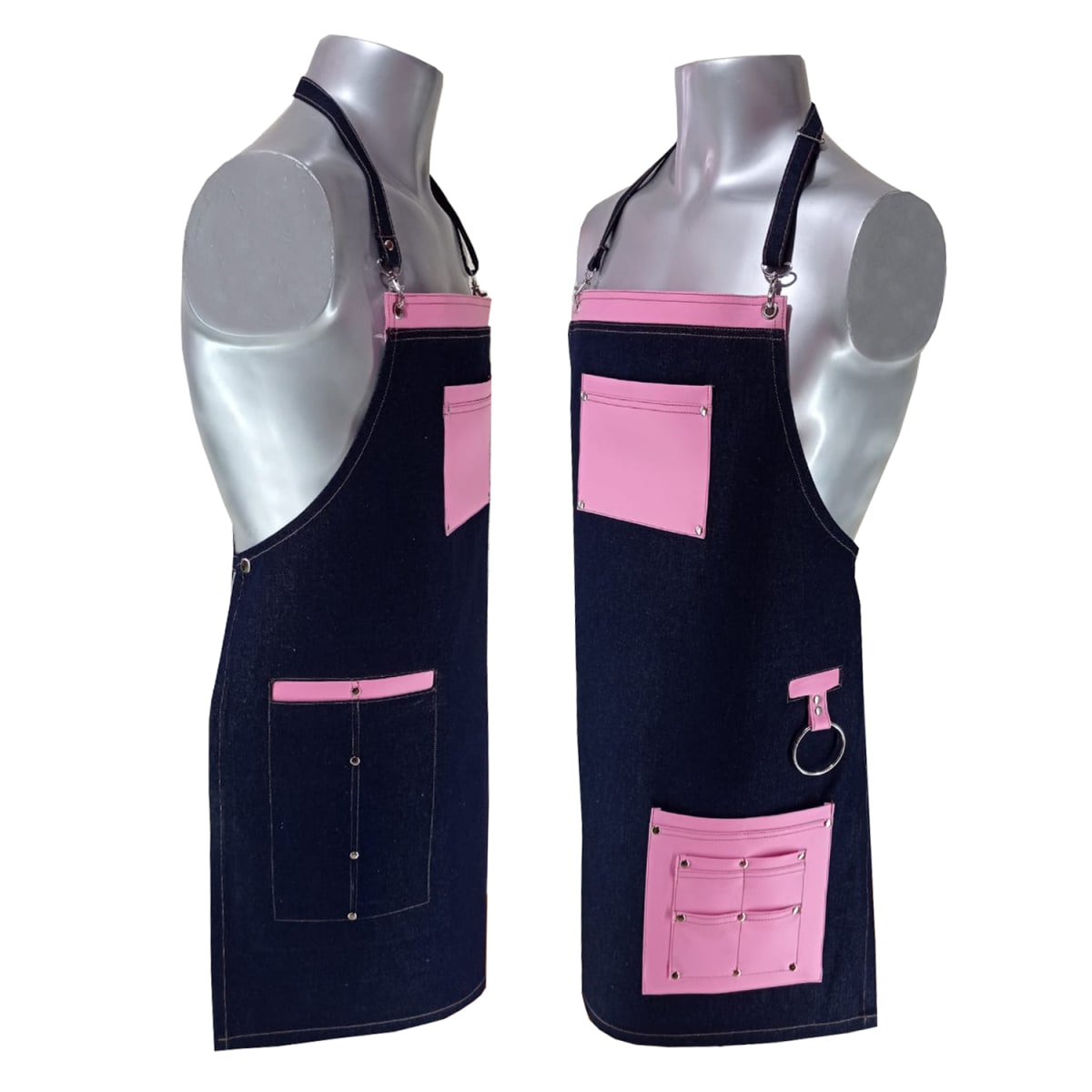 Pechera Parrillera Rosado2