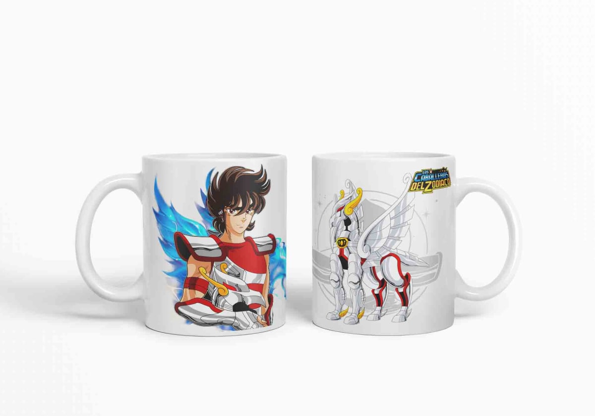 Taza Caballero Del Zodiaco - Pegaso D21 (320ml)3