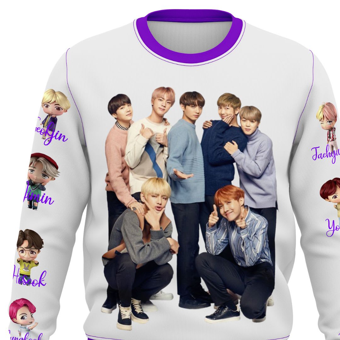 Polerón Personalizado BTS D14