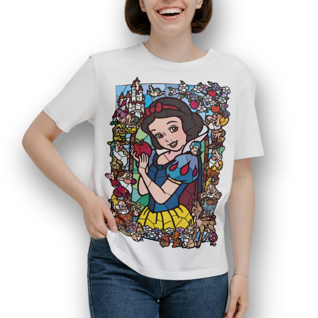 Polera Blanca Nieves BD12