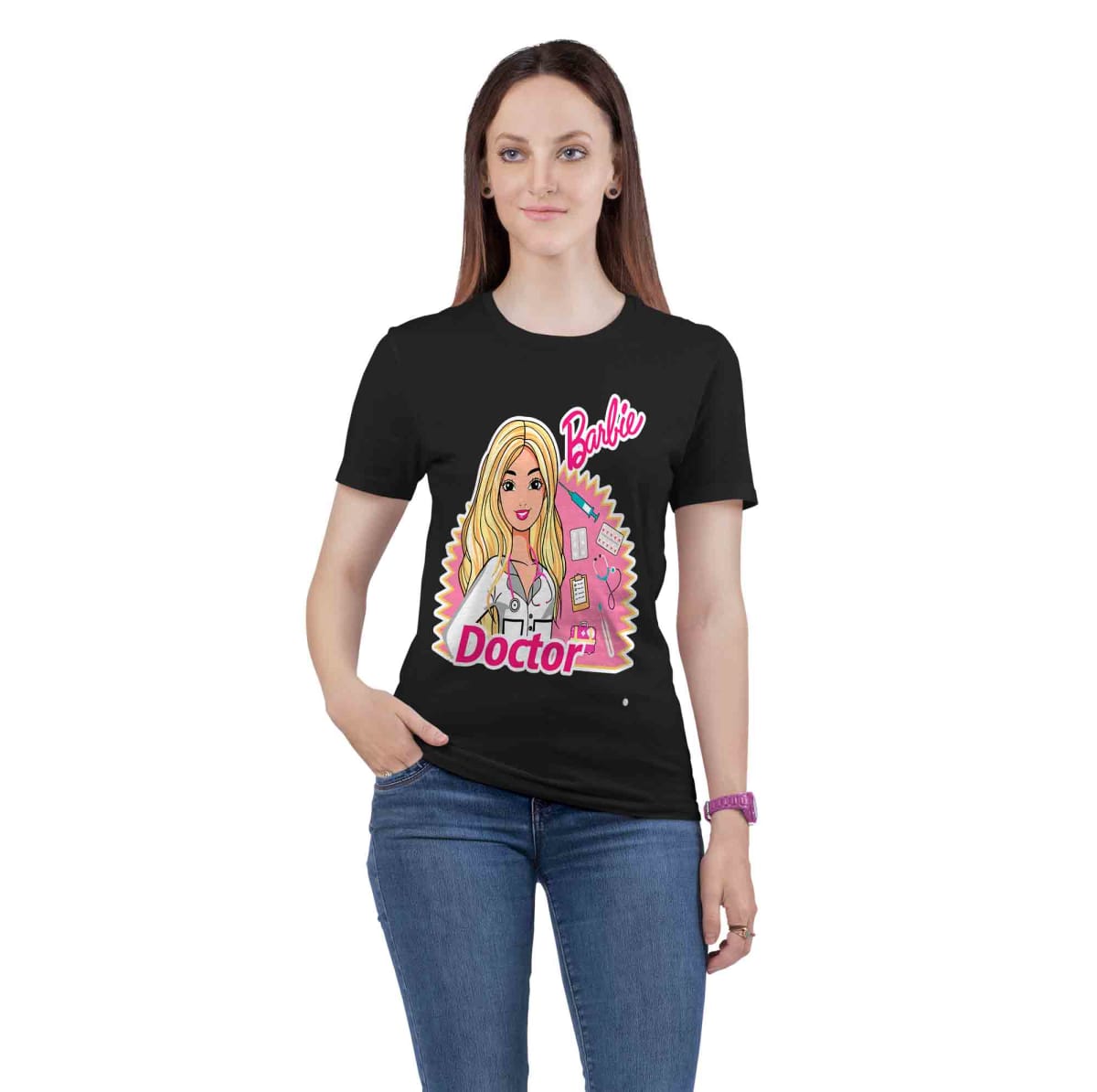 Polera Barbie Doctor D7 0