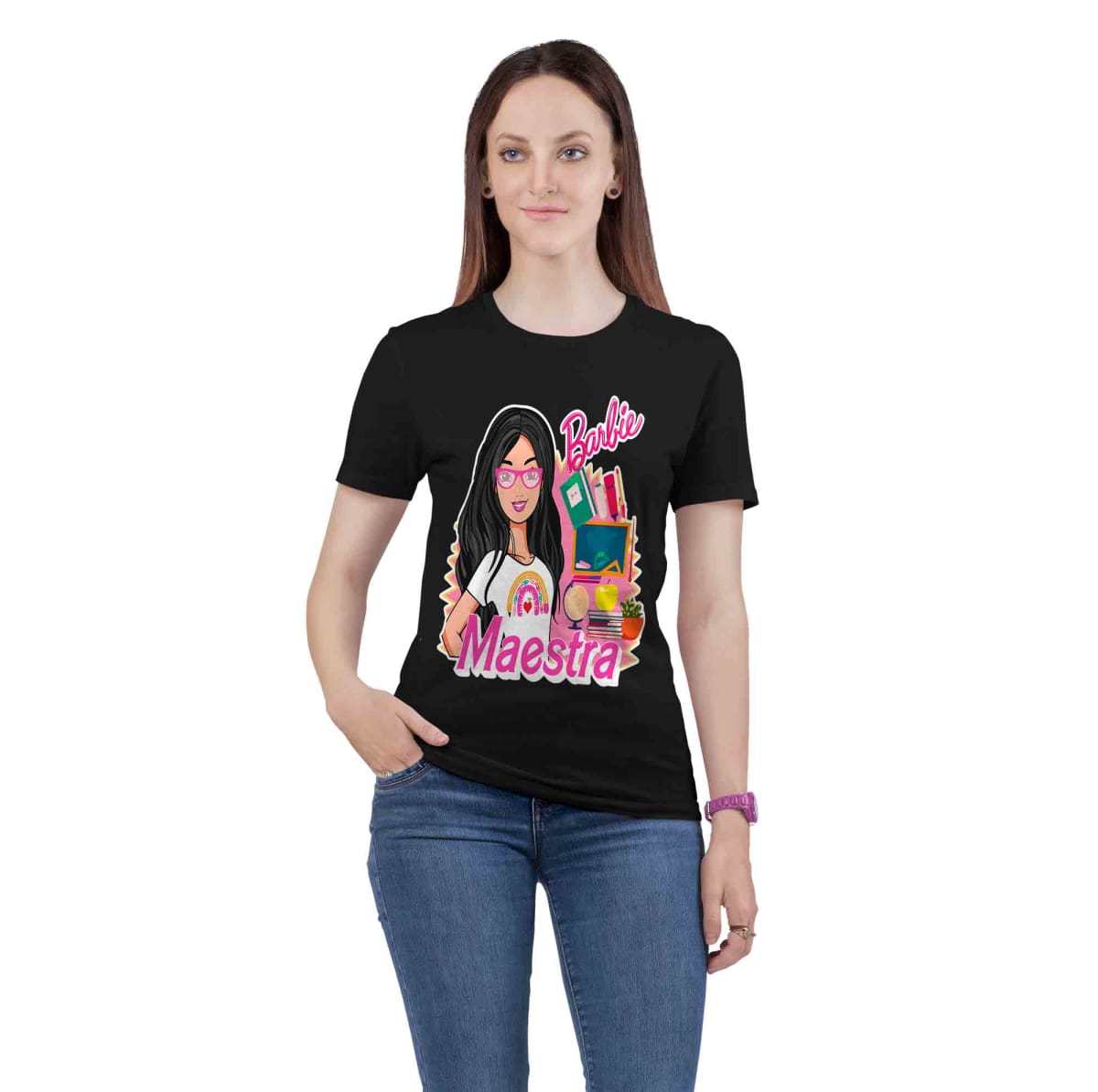 Polera Barbie Maestra ND9 0