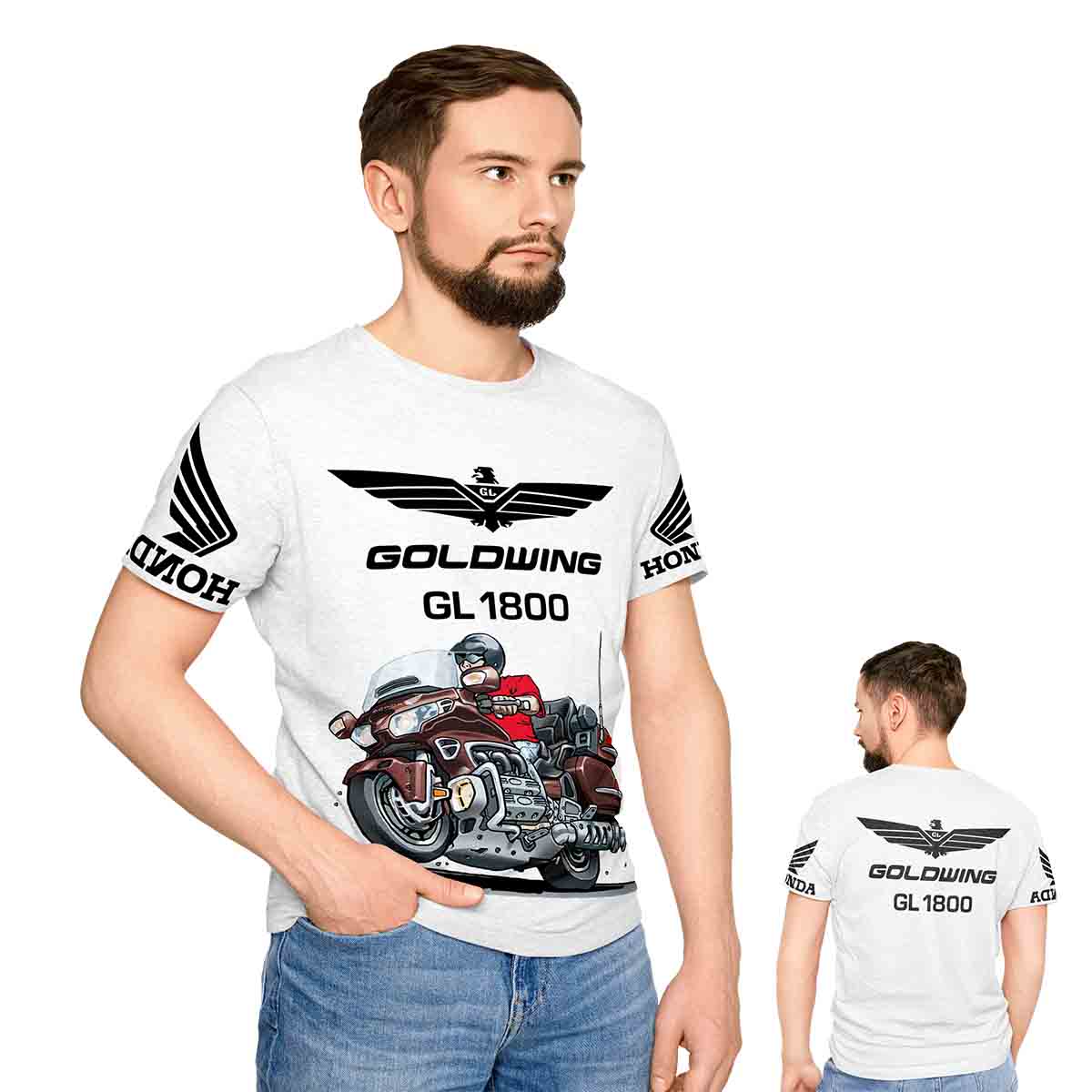 Polera Honda Goldwing D2 0