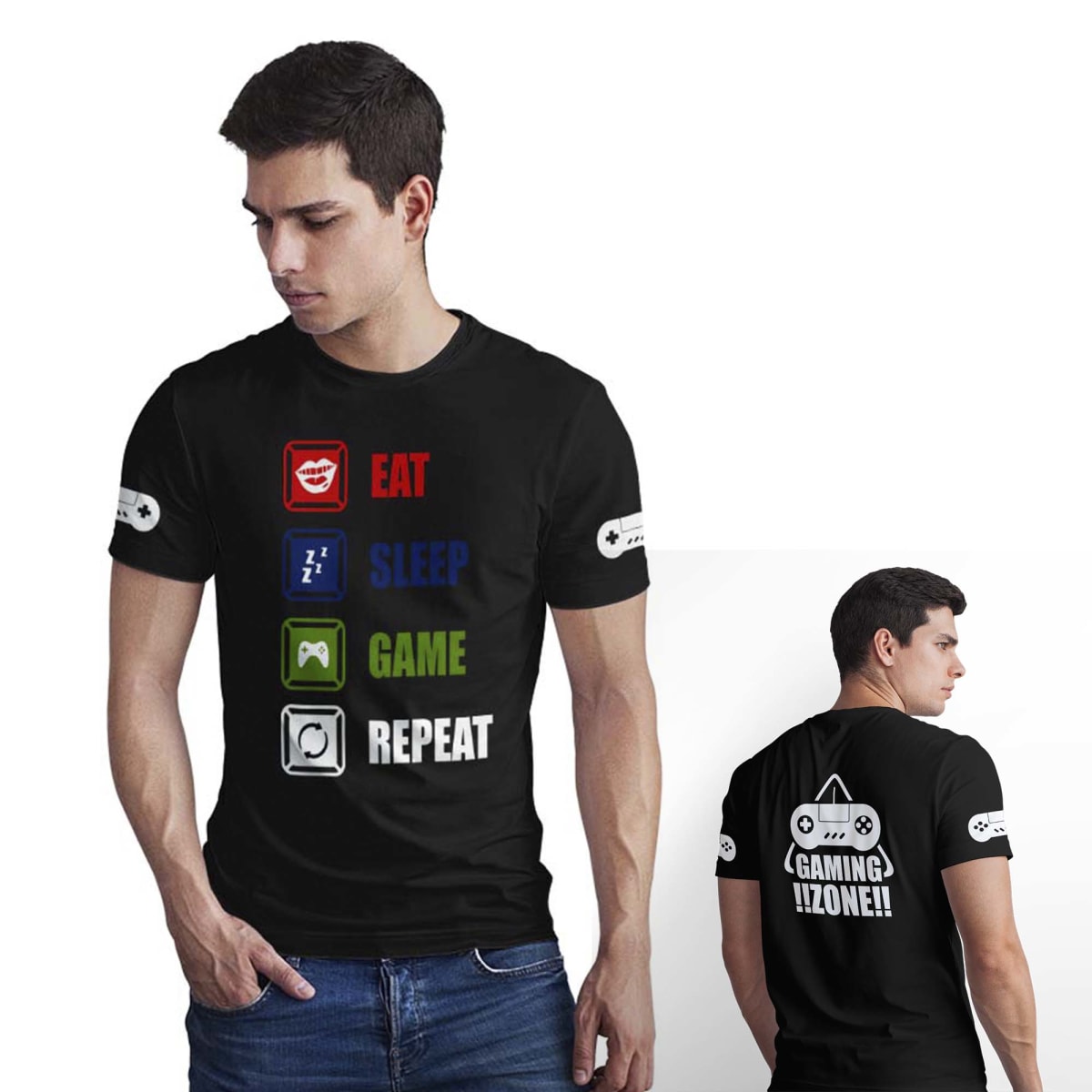 Polera Juvenil Gamer Zone D10 0