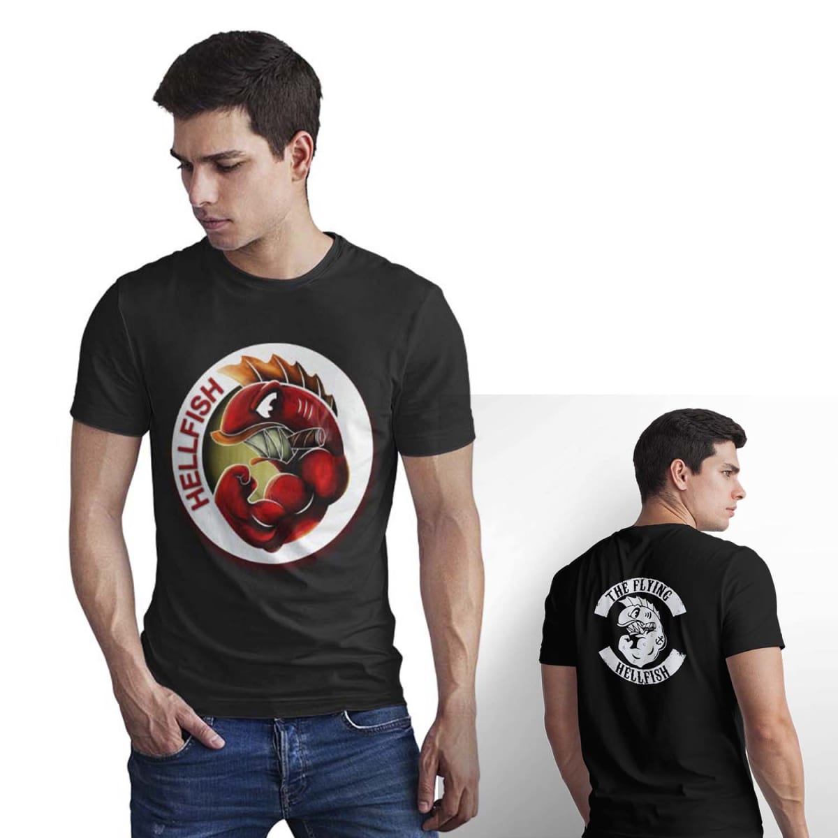 Polera The Hellfish Los Simpsons D3 0