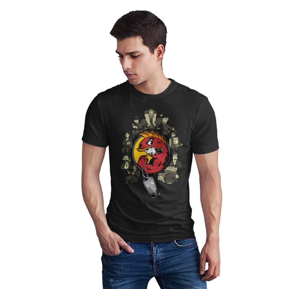 Polera The Hellfish Los Simpsons D54