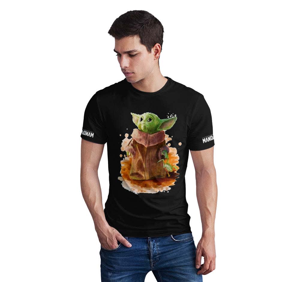 Polera Grogu Baby Yoda N5 0
