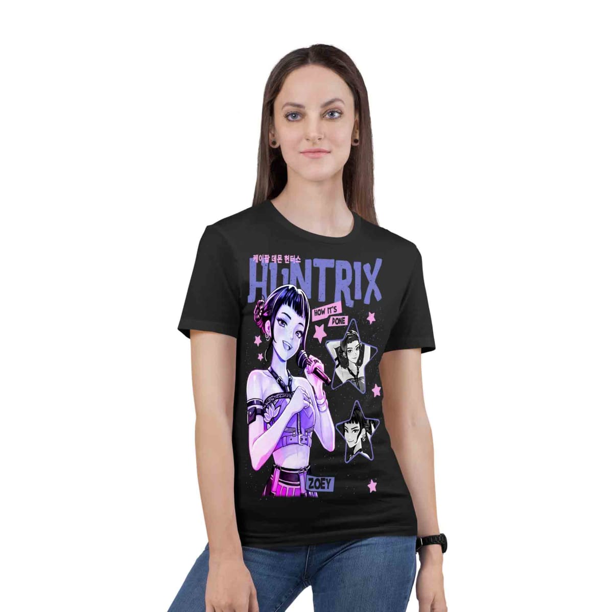 Polera Kpop Hunter D21 0