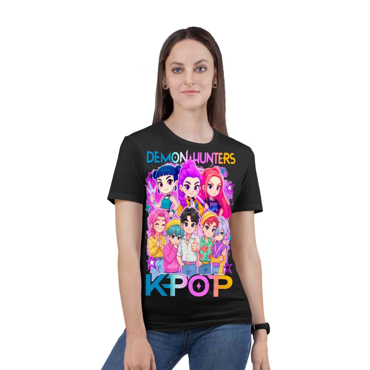 Polera Kpop Hunter D6 0