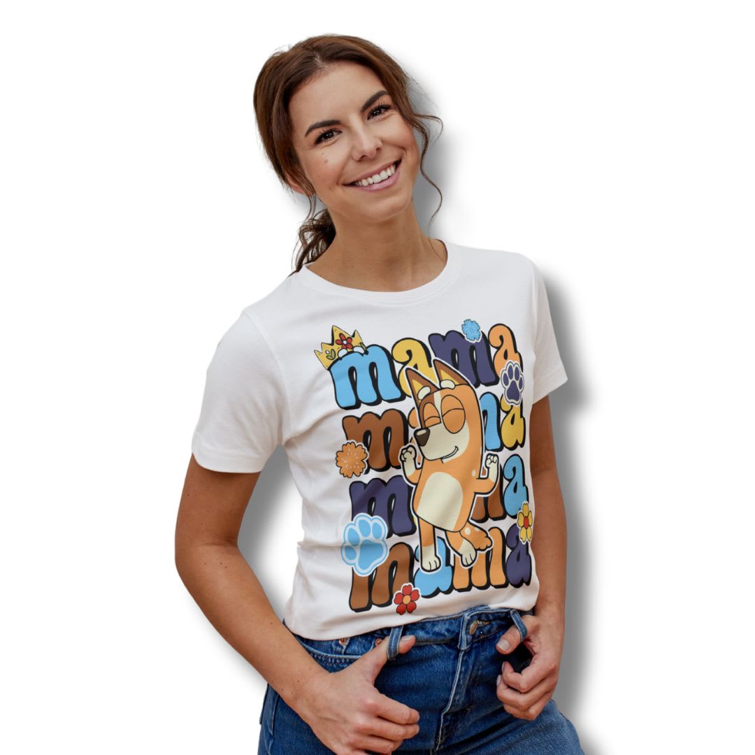 Polera Bluey Mamá BD14
